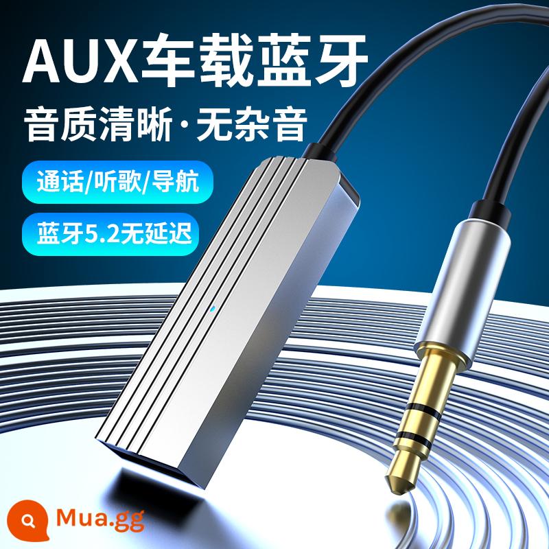 Bộ thu phát Bluetooth Loa xe hơi Tai nghe Thích ứng máy tính Mô-đun âm thanh có dây thành không dây 5.0 Bộ chuyển đổi USB Cổng Aux Âm thanh Bluetooth Stick Bộ khuếch đại công suất xe hơi Đa năng bên ngoài - Bộ thu tín hiệu Bluetooth 5.2 Aux [nghe nhạc + gọi điện + điều hướng + khởi động xe]--D09