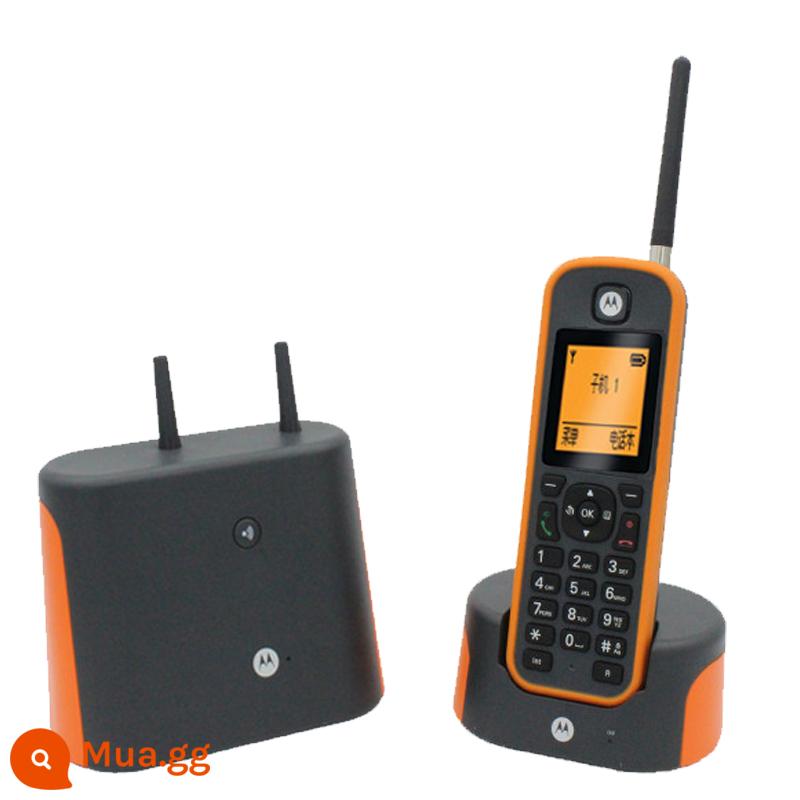 Motorola O201C điện thoại không dây kỹ thuật số đường dài máy chủ không dây treo tường phòng biệt thự phòng duplex - Cam một chọi một