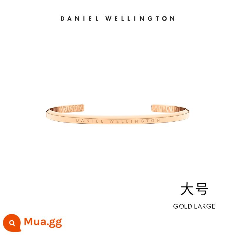 Vòng tay dw nam nữ cùng phong cách CỔ ĐIỂN cổ điển vòng tay vàng hồng đơn giản Daniel Wellington flagship store - Họa tiết hổ số lượng có hạn-size lớn