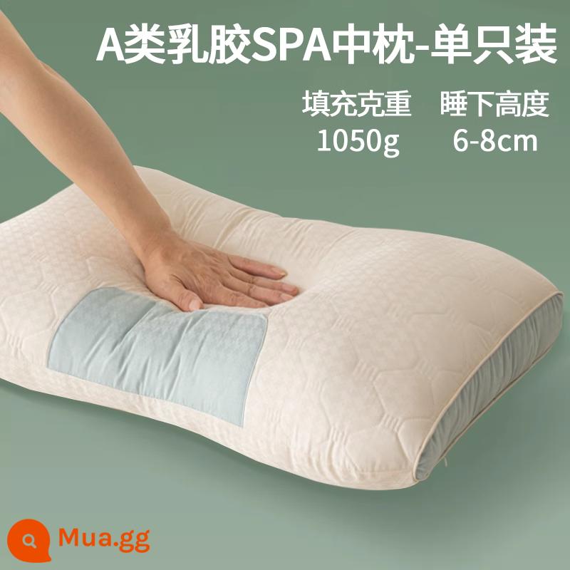 Gối mây lõi gối massage đôi bên gối ngủ bảo vệ cột sống cổ giúp ngủ ngon giấc Đặc biệt lõi gối ôm trọn đầu người lớn độ sâu - Cao su Yunduo ✅Gối cổ-Gói đơn