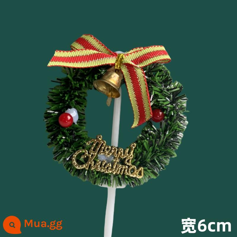 Internet nổi tiếng Giáng Sinh trong suốt di động xô trang trí bánh Ông Già Noel nai sừng tấm kem dâu xô món tráng miệng hộp đóng gói - Trong suốt