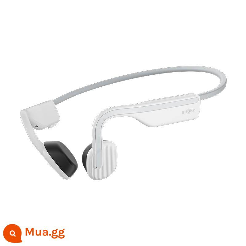 Shokz Shaoyin OpenMove dẫn truyền xương Tai nghe Bluetooth thể thao chạy bộ không dây gắn trong tai - màu trắng tinh khiết