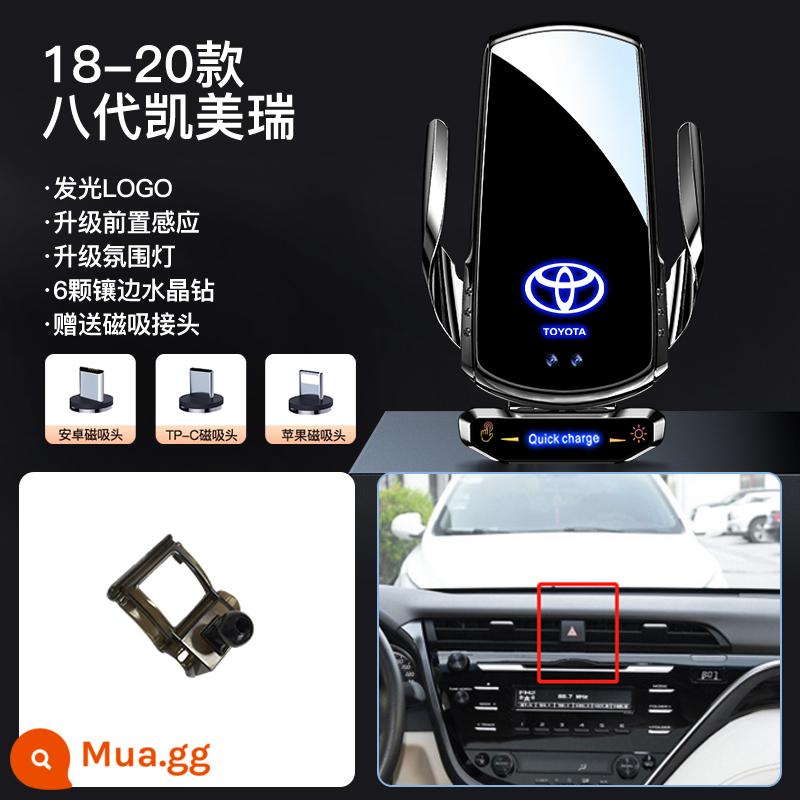 Giá đỡ điện thoại xe hơi Toyota Corolla Ralink CAMRY Rồng Châu Á Hanlanda Rồng đặt giá đỡ điện thoại di động đặc biệt RAV4 - [CAMRY thế hệ thứ 18-20] Model hàng đầu★ Sạc nhanh không dây ở nhiệt độ thấp