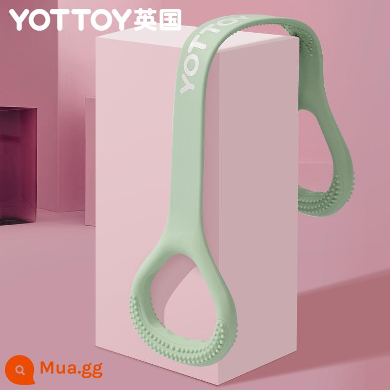 8 nhân vật kéo lưng tập đàn hồi dây nhà hở vai cổ co giãn dây tập yoga silicone mèo con tập thể dục cánh tay - Poppy Green [Thêm vào mục yêu thích và nhận ưu tiên giao hàng]