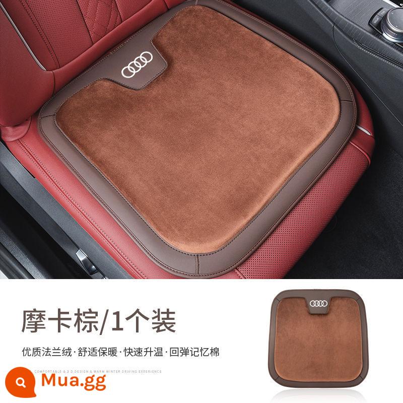 Xe đệm xe hơi ngắn sang trọng đơn lẻ -xe đệm xe hơi sau xe đặc biệt Cust - Mocha Brown-[1 chiếc] Độc quyền của Audi