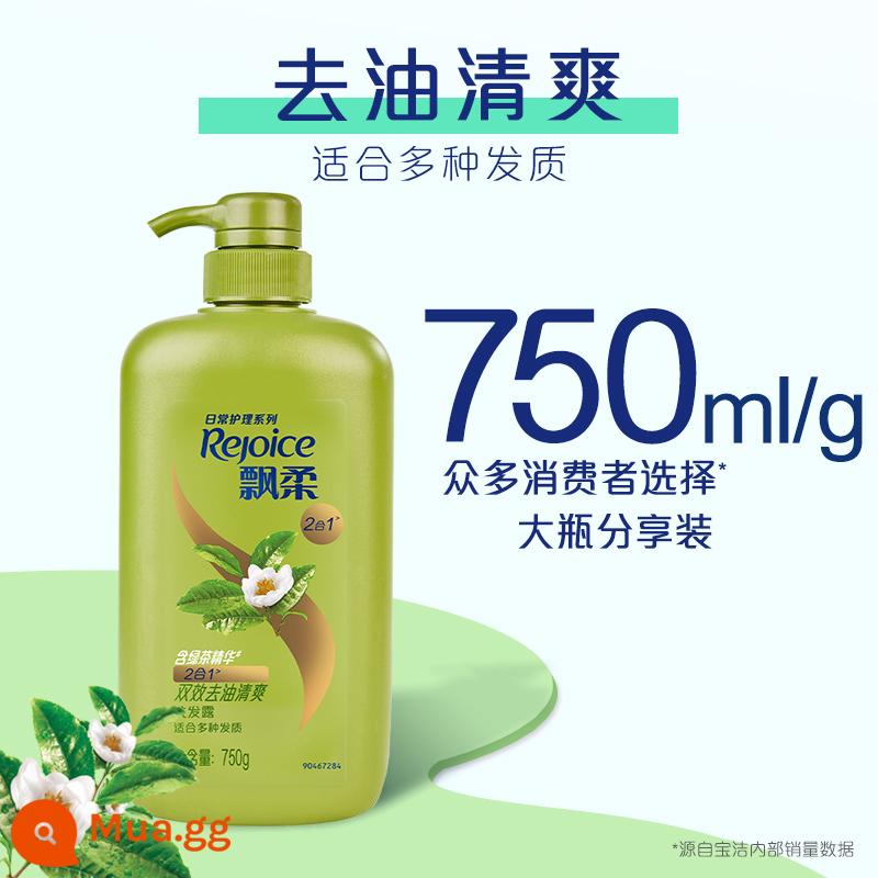 Dầu Gội Rejoice Orchid Trị Gàu Đặc Trị Nam Loại Bỏ Nhờn 1kg Fragrance Shampoo Chính Hãng Chính Hãng Tùy Chọn - Dầu gội làm mới tác dụng kép trà xanh 750ml/g