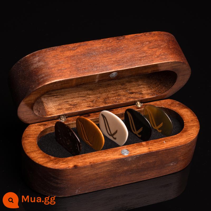 Ý Wabooka nativo phím handmade hộp gỗ xương gỗ nghệ sĩ guitar quà tặng - Hộp ma thuật gắp mỏng (có sẵn)