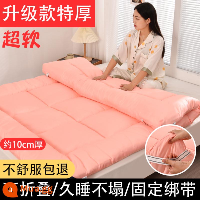 Ký túc xá sinh viên nệm đơn tatami miếng bọt biển đệm giường đôi nhà trẻ em cho thuê giường thảm - [Nệm] hồng dày 10cm