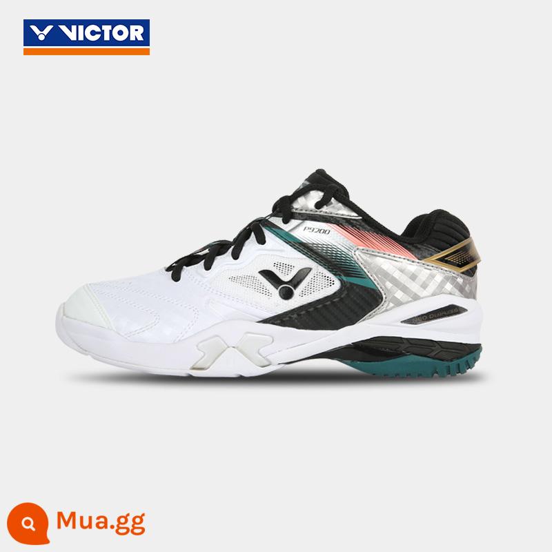 Giày Cầu Lông VICTOR Victory Victor P9200TD Kung Fu Ống Giữa Bảo Vệ Chống Sốc Chống Mài Mòn - P9200 Ramming-Trắng sáng