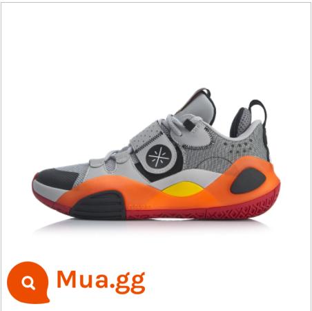 Li Ning Quancheng 8 Sleepless Sonic 8 Team Giày bóng rổ nam Way of Wade 7 Giày thể thao thu đông ABPQ005 - Toàn thành phố 8 [cam xám] - gia cố hộp giày