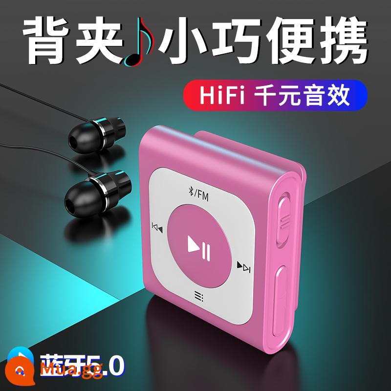 Clip quay lại máy nghe nhạc Walkman Ruizu X66mp3 thể thao chạy phiên bản sinh viên máy nghe nhạc nhỏ di động phiên bản Bluetooth mp4 - [hồng]