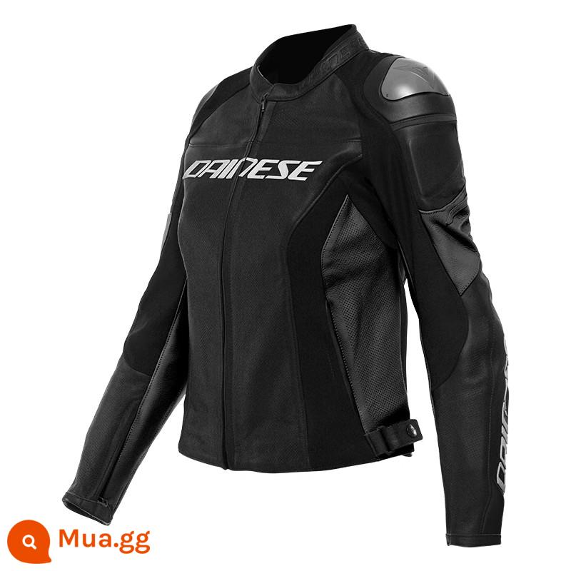 DAINESE RACING 4 PERF Áo khoác da thoáng khí đi xe máy nam thiết bị chống ngã xe máy - 631/đen (mẫu nữ)