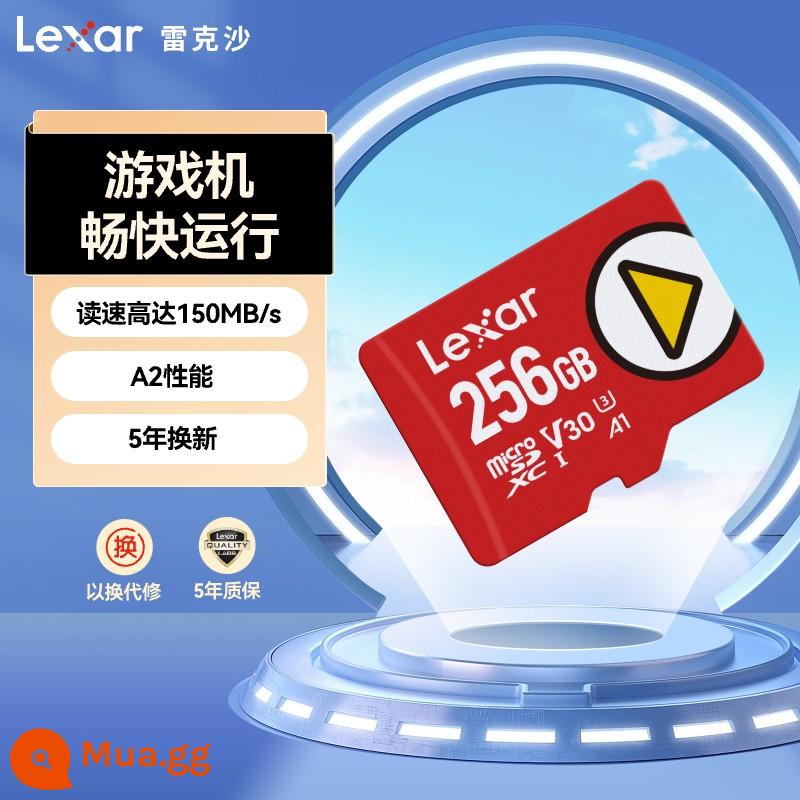 Thẻ nhớ Lexar 128G 1T điện thoại di động máy bay không người lái Thẻ nhớ MicroSD TF 256G cửa hàng hàng đầu - CHƠI 256 G(150 MB/giây)