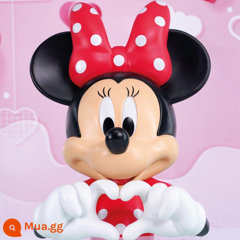 Xà phòng Studio Disney Mickey Minnie Love Mini Bust Model Lễ hội mùa xuân Quà tặng ngày lễ tình nhân - phong cách Minnie