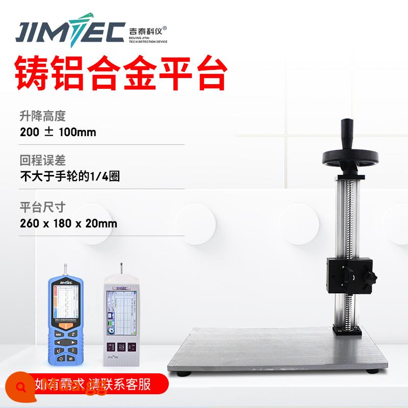 Jitai TR200 Cao -Tiểu phần độ nhám Bề mặt độ nhám Bề mặt đo lường Công cụ phát hiện làm mịn di động - Nền tảng hợp kim nhôm đúc