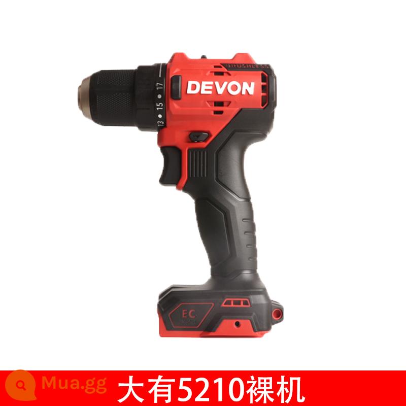 DEVON Ban Đầu Dayou 20V Sạc Pin Lithium 4.0/5.2 Sạc Nhanh Flash Sạc Dayou Dụng Cụ Điện - Máy khoan điện không chổi than Dayou 5210 [Cơ bắp trần] [Mẫu nâng cấp 5298]