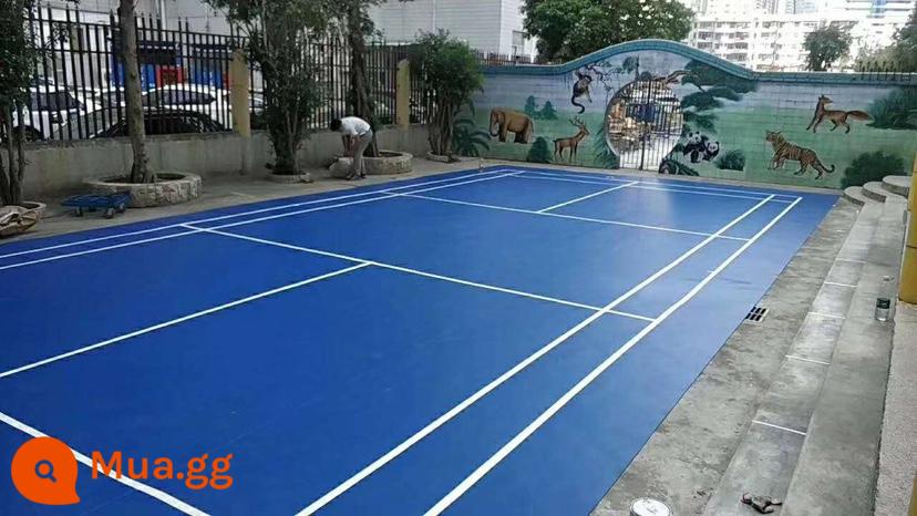 Ngoài trời PVC thể thao ban công tầng trên cùng sàn dán sân vận động sàn nhựa chống nắng chống trơn trượt cầu thang mẫu giáo - Ưu đãi đặc biệt dành cho 6,3 mm giống như giá thông thường, vui lòng liên hệ bộ phận chăm sóc khách hàng để biết màu sắc và số lượng cụ thể.