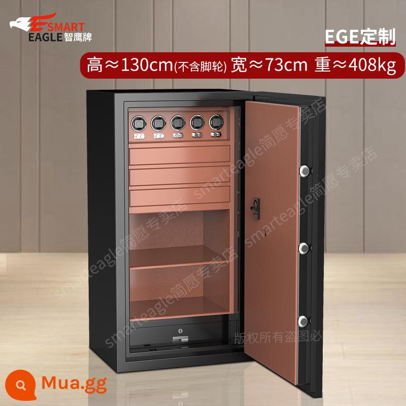 Hàn Quốc nhập khẩu Smarteagle Smart Eagle Blocks 3C Mật khẩu dấu vân tay được chứng nhận Home Hộp cao -Hộp lưu trữ vô hình lớn của Tập đoàn tùy chỉnh chống cháy để xem - [Mẫu tùy chỉnh trong kho] Chiều cao EGE 130CM (5 vị trí bàn + 3 ngăn kéo + diện tích không gian)