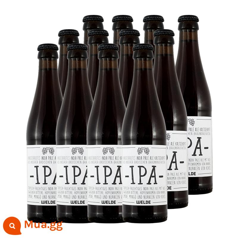 [Tự vận hành] Bia thủ công nhập khẩu Đức Weide IPA ale hộp bia lúa mì mạch nha cao 330ml * 6 - Bia IPA 330ml*12 chai (đóng hộp)