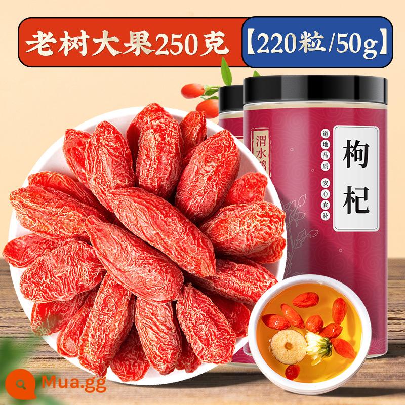 Quả dâu tây siêu cấp Ninh Hạ 500g trà Jigouqi hạt lớn đích thực dành cho nam giới được ủ đỏ Gouqi cửa hàng chính thức - Quả dâu tây lớn vụ đầu tiên 250g