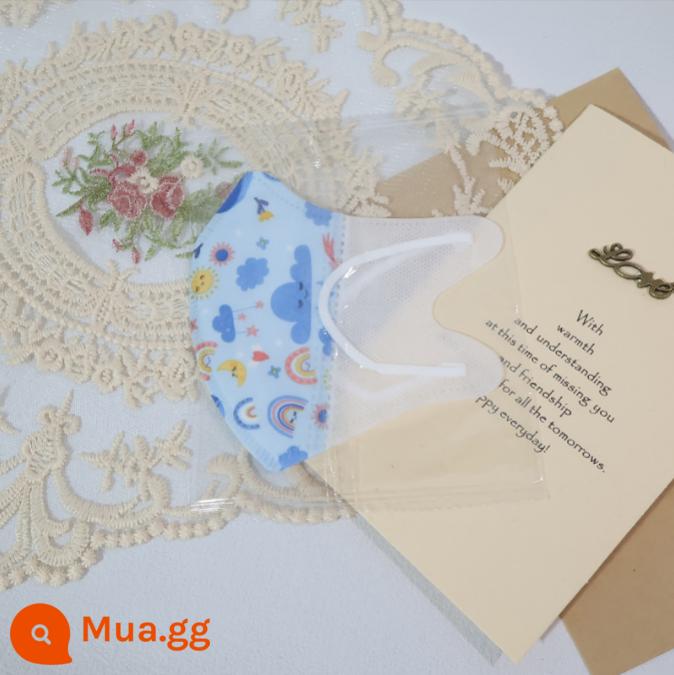 Mặt nạ kn95 tiêu chuẩn quốc gia mới dành cho trẻ em dành cho trẻ em từ 3 đến 12 tuổi bao bì hoạt hình độc lập 3d siêu bảo vệ ba chiều đặc biệt - 9,9 nhân dân tệ cho 100 miếng [Thế giới đầy màu sắc] được đóng gói riêng lẻ