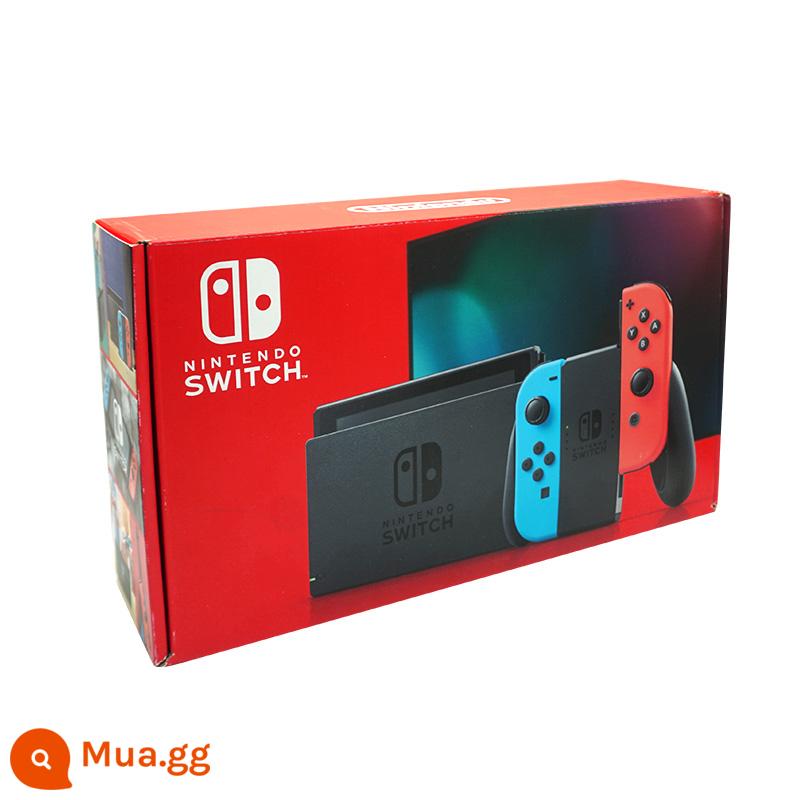 Bảng điều khiển trò chơi gia đình Nintendo Switch NS phiên bản nâng cao tuổi thọ pin cầm tay Bảng điều khiển trò chơi cảm ứng OLED mới NS Pro Phiên bản tiếng Nhật giao hàng tận nơi oled - Tuổi thọ pin NS đỏ và xanh