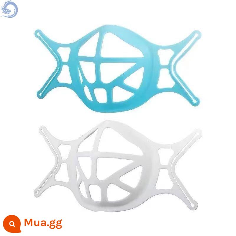 Mặt nạ Tai treo phòng Ngăn ngừa ĐIỀU CHỈ - Mô hình 3D (màu xanh) 5 miếng