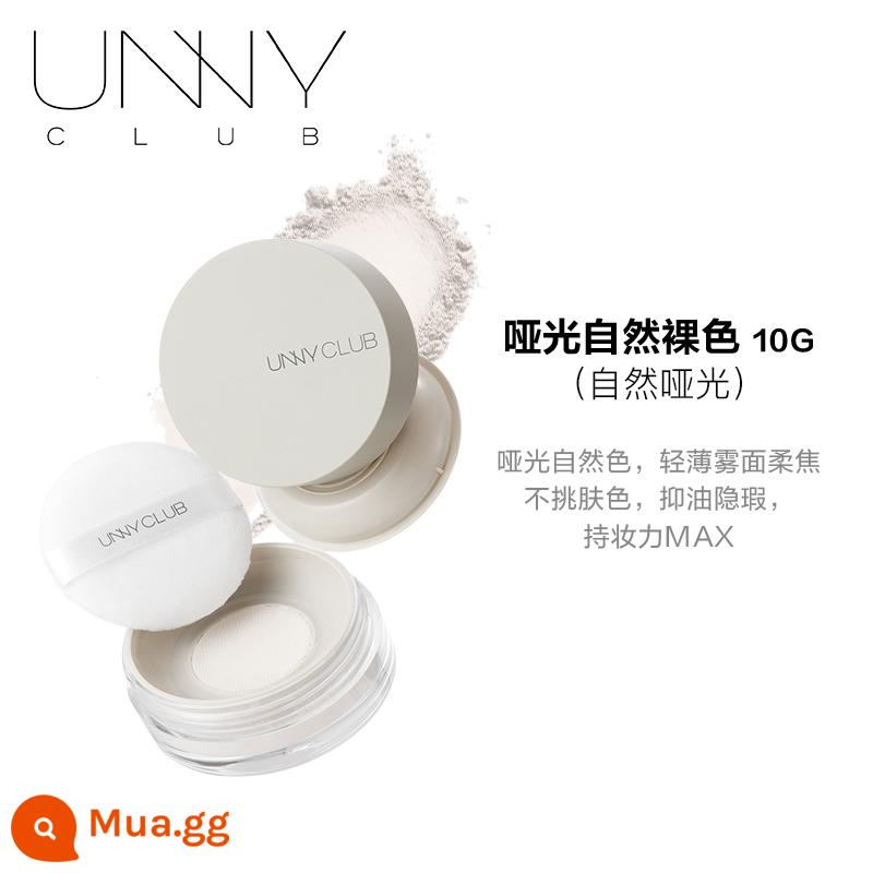 [Mua trước 12 đôi] Phấn phủ dạng bột UNNY phấn phủ mật ong che khuyết điểm dạng lì kiểm soát dầu lâu trôi không dễ tẩy trang lớp trang điểm không thấm nước - Model #Matte rải rác màu xám [Da hỗn hợp/Da nhạy cảm]