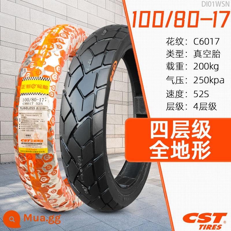 Lốp không săm xe máy Zhengxin Tire 90/100/110/120/130/140/150/60/70/80-17 inch - 100/80-17 Zhengxin (lốp chống trượt mọi địa hình)