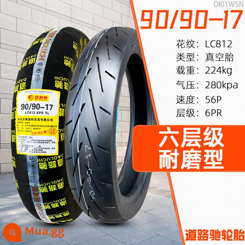 Lốp không săm xe máy Zhengxin Tire 90/100/110/120/130/140/150/60/70/80-17 inch - Lốp không săm 6 lớp Luchi 90/90-17