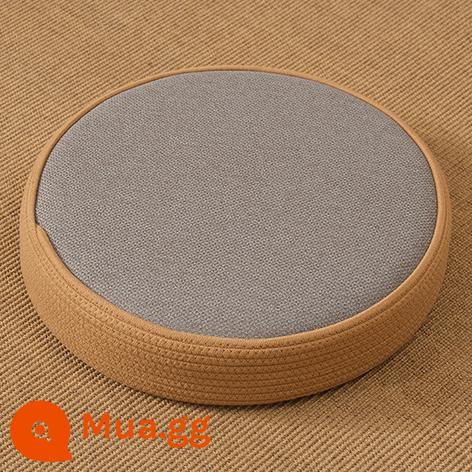 Nhật Bản Futon Đệm Phòng Khách Ban Công Cửa Sổ Vịnh Tất Nam Hộ Gia Đình Tầng Dày Thờ Phật Ngồi Trụ Thiền Thiền Đệm - xám xanh