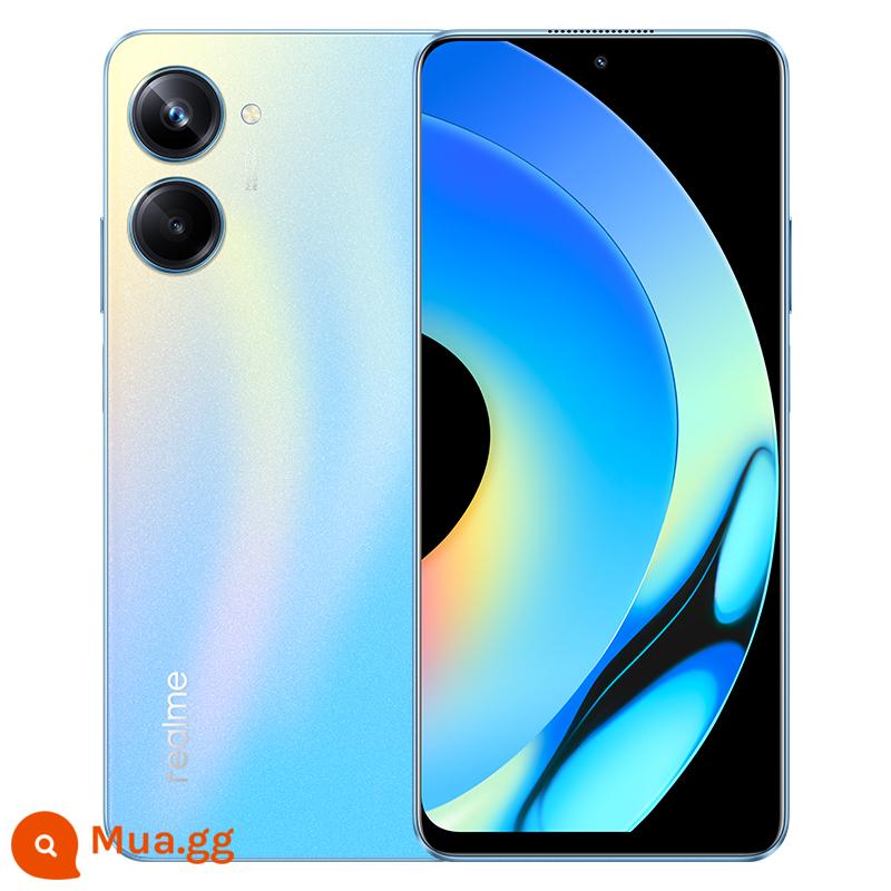 [6 vấn đề miễn lãi] realme 10 Pro máy mới 100 triệu pixel Màn hình bầu trời 120Hz Bộ nhớ lớn 256GB Pin lớn 5000mAh 5G thông minh game sinh viên 10pro - đại dương