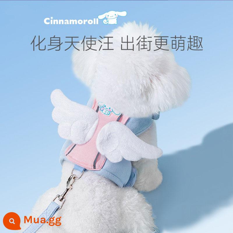 Dây Xích Chó Vest Đi Bộ Dây Xích Chó Xích Chó Nhỏ Bông Pomeranian Bichon Frise Đồ Cho Thú Cưng Daquan - Chó Quế Ngọc Xanh [Đồng thương hiệu chính hãng ☀ Hàng hot độc quyền] Thu thập và mua trước