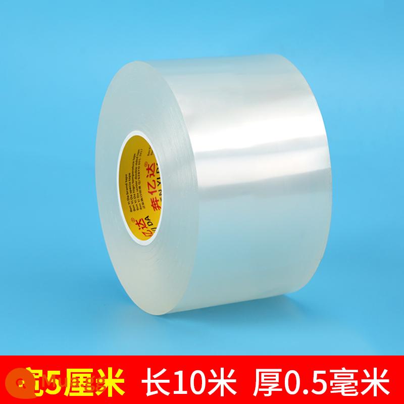 Băng keo chống thấm và chống nấm mốc nhà bếp, băng keo dán cạnh bếp nano một mặt chắc chắn, không dấu vết, trong suốt, dán mép hồ bơi, dán đường may đẹp, góc gạch phòng vệ sinh bồn rửa, mép dán chống rò rỉ, chống ẩm, chống va chạm - [Dày 0,5mm] rộng 50mm * dài 10 mét