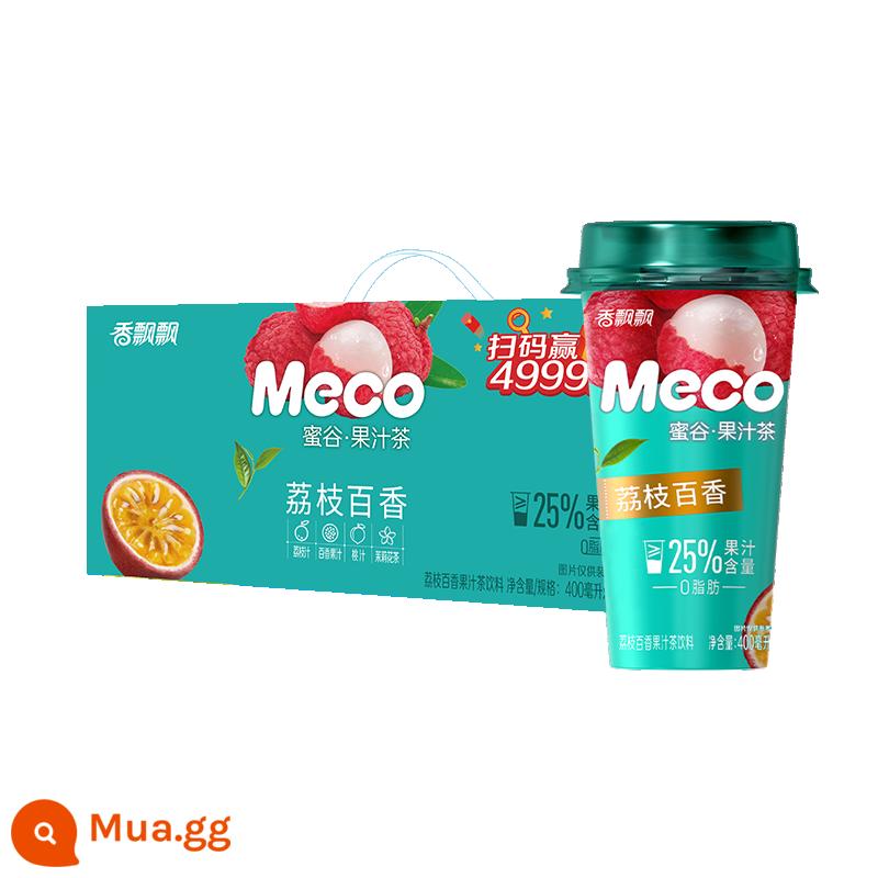 [Trực tiếp độc quyền] Meco Honey Valley Juice Tea Beverage 0 Fat 400ml*8 Ly Uống liền FCL - Chanh dây 8 ly