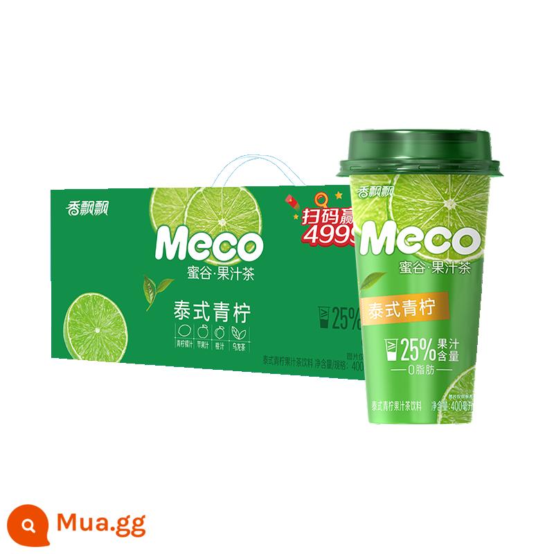 [Trực tiếp độc quyền] Meco Honey Valley Juice Tea Beverage 0 Fat 400ml*8 Ly Uống liền FCL - 8 cốc chanh Thái