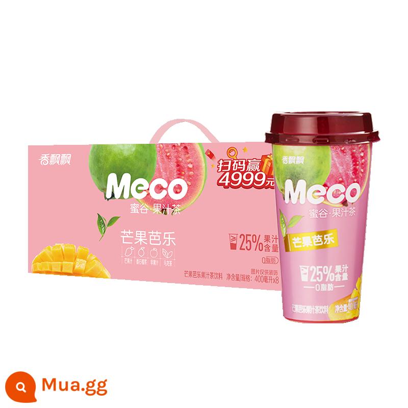 [Trực tiếp độc quyền] Meco Honey Valley Juice Tea Beverage 0 Fat 400ml*8 Ly Uống liền FCL - Ổi Xoài 8 cốc