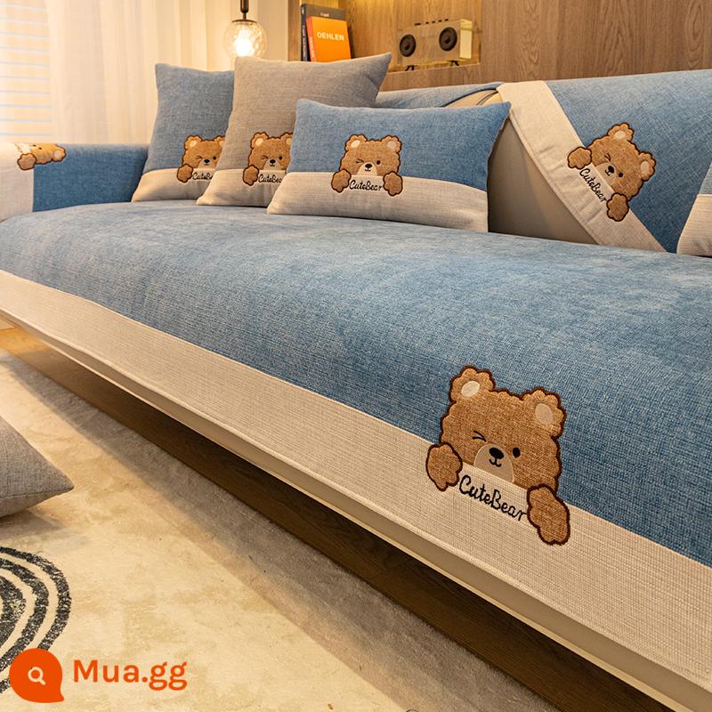 Đệm sofa tuyết bốn mùa - Papa Bear-Tianlan[kfd]