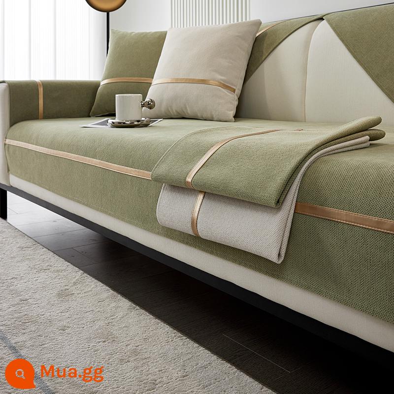 Đệm sofa tuyết bốn mùa - Màu xanh thanh lịch[ZhenQ