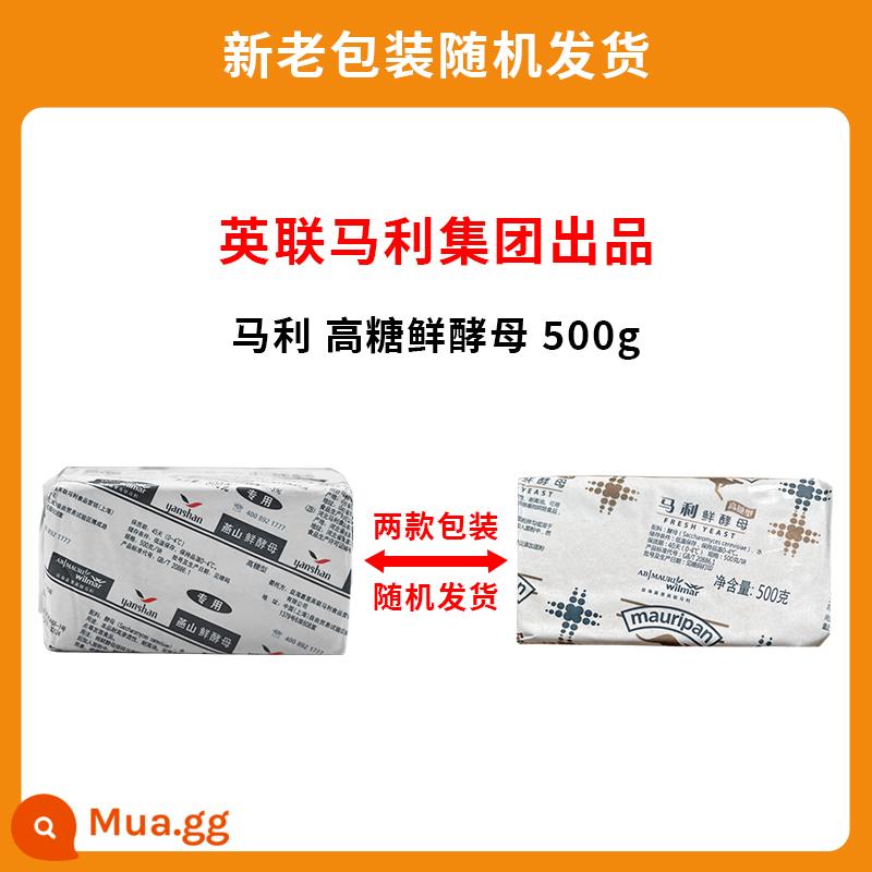 Yanshan men tươi 10g * 10 men tươi hoạt tính cao gói nhỏ bột men hấp bánh mì nướng thương mại hộ gia đình - Men tươi đường cao Yanshan 500g