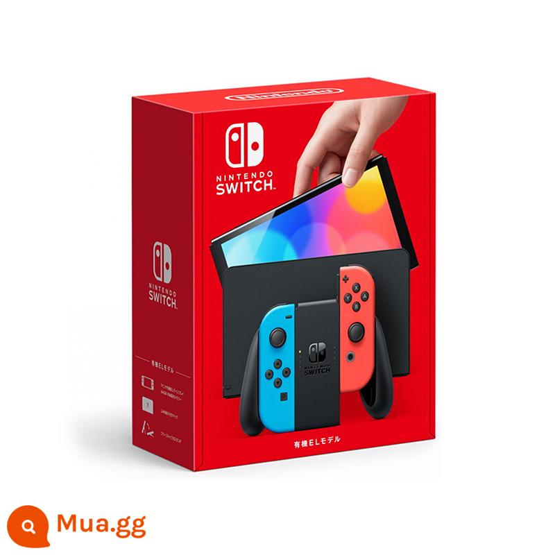 [Tự vận hành] Máy chơi game cầm tay cầm tay Nintendo Nintendo Switch Handle OLED Phiên bản Nhật Bản - đỏ xanh