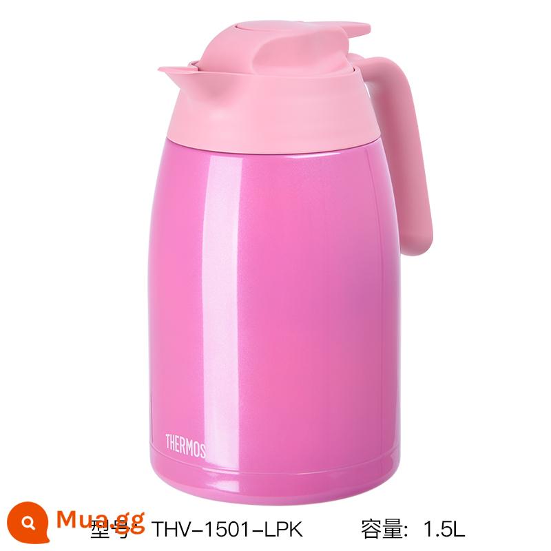 [Tự vận hành] Bình giữ nhiệt THERMOS Bình giữ nhiệt bình giữ nhiệt văn phòng tại nhà Bình đun nước inox TTB - Hồng tím (1.5L)