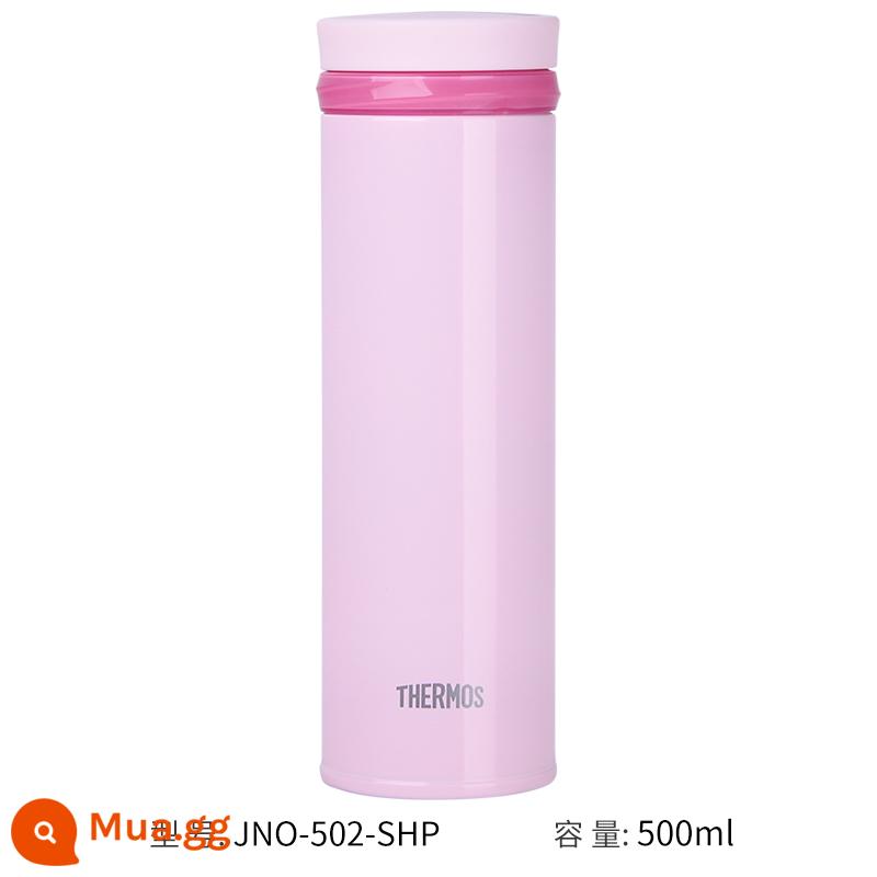 [Tự vận hành] THERMOS/cốc cách nhiệt bình giữ nhiệt nam nữ Nhật Bản cốc nước cầm tay bằng thép không gỉ JNO - Bột hoa anh đào (500ml)