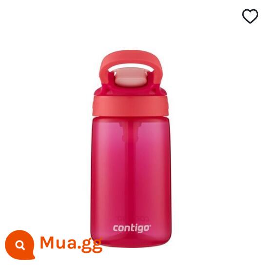 [Trực tiếp] Contigo Cốc nước trẻ em tự hàn kín nhiều màu 420 ml ống hút cốc uống trực tiếp - cốc sippy màu hồng