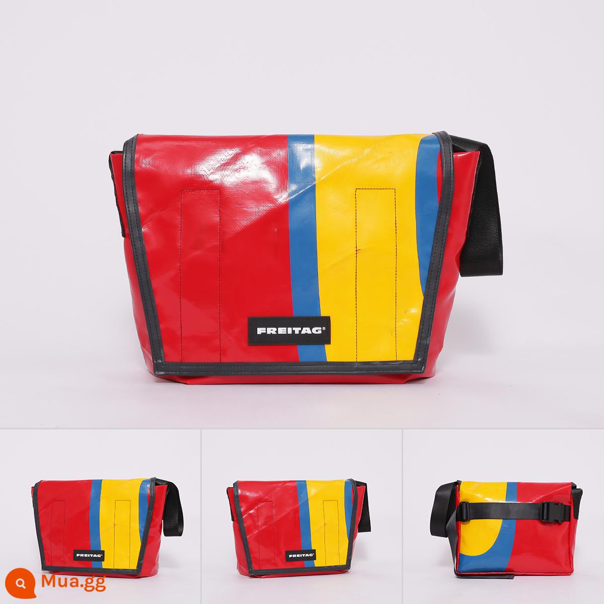 FREITAG F14 DEXTER Túi Messenger Túi Đeo Vai Túi Messenger Có Thể Mở Rộng Xu Hướng Thụy Sĩ Túi Bảo Vệ Môi Trường - F_3678014