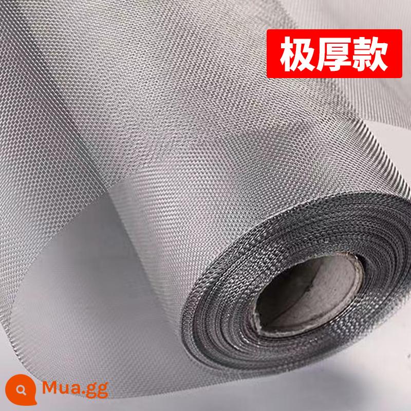 Lưới thép không gỉ 304 lưới tự cài đặt cửa sổ cát lưới chống muỗi hộ gia đình mèo chống chuột King Kong vải lưới cát vô hình - Mã hóa cực dày/chống muỗi, chuột lớn, mèo, chồn