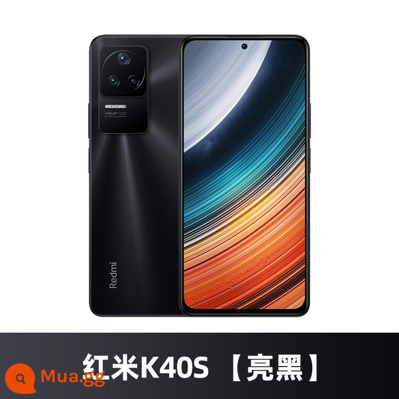 [24 vấn đề miễn lãi] Điện thoại di động Xiaomi Redmi K40 5G Cửa hàng hàng đầu chính thức Xiaomi k40 xác thực trò chơi Redmi k50pro phiên bản nâng cao note11 trang web chính thức k40s mới - k40s[đen bóng]