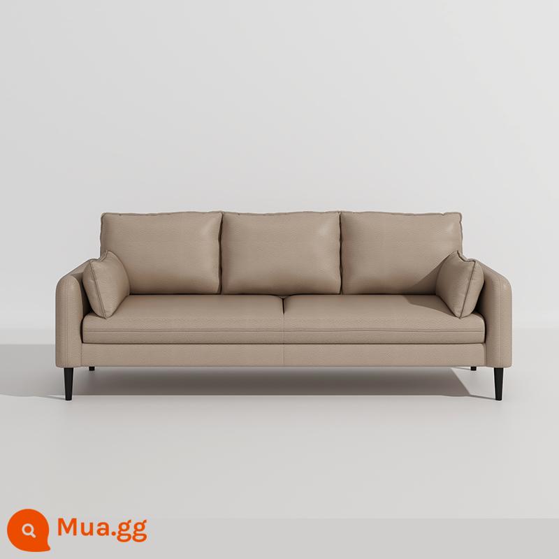 Bắc Âu căn hộ nhỏ công nghệ vải sofa nhỏ đôi ba người phòng khách ánh sáng sang trọng đơn giản giặt miễn phí cửa hàng quần áo căn hộ internet người nổi tiếng - Cà phê sâm panh-17 (mèo cào da)