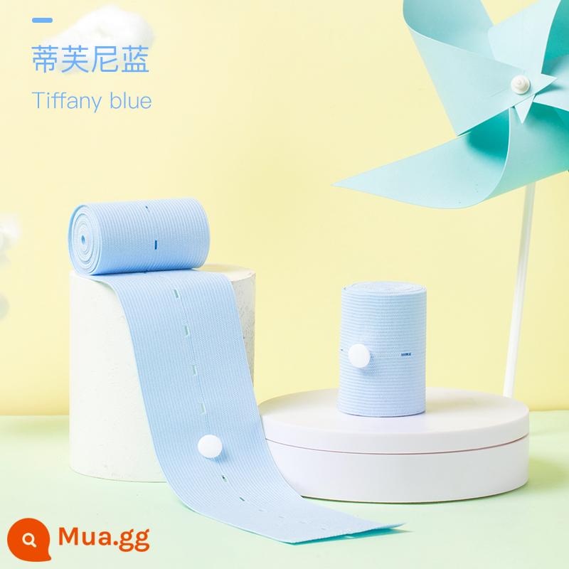 Đai theo dõi tim thai Babycoupe kiểm tra sinh Đai theo dõi thai nhi Đai theo dõi hỗ trợ nịt bụng cho bà bầu cuối thai kỳ 2 cái - SF Express [bệnh viện cùng kiểu] 2 màu xanh 6*130cm + túi đựng miễn phí