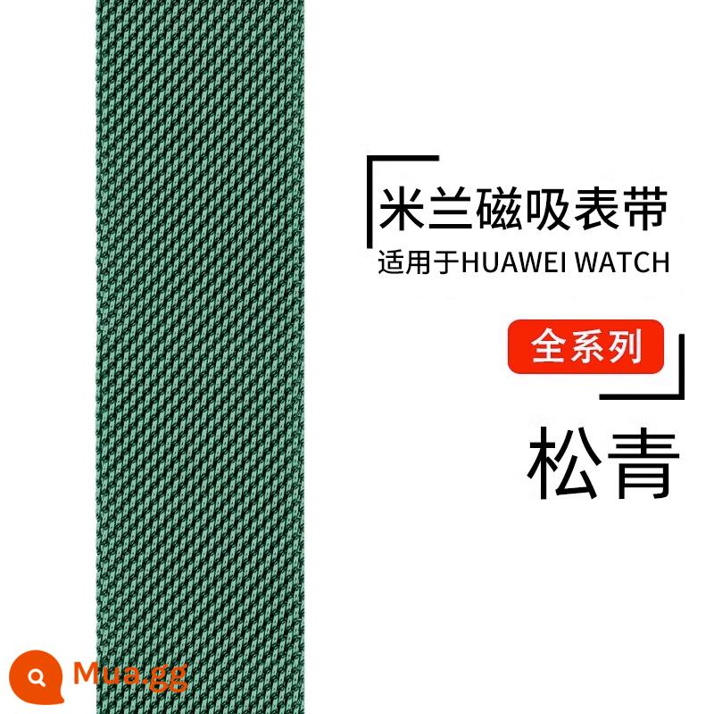 Thích hợp cho đồng hồ Huawei gt3pro Dây đeo Milanese watch3 kim loại hút nam châm gt2 đai thép á hậu vinh quang ma thuật2 dây đeo cổ tay chuỗi đồng hồ e Vitality pro thanh lịch gspro summer new - 23 người mẫu mới Songqing Milan